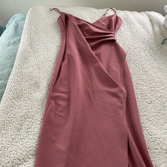 Windsor Formal High Slit Wrap Dress - Picture 6 of 10